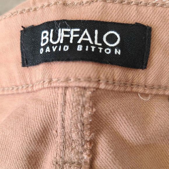 Buffalo David Bitton Women's High Rise Soft Stretch Ankle Skinny Jeans, Havana s - Picture 3 of 8